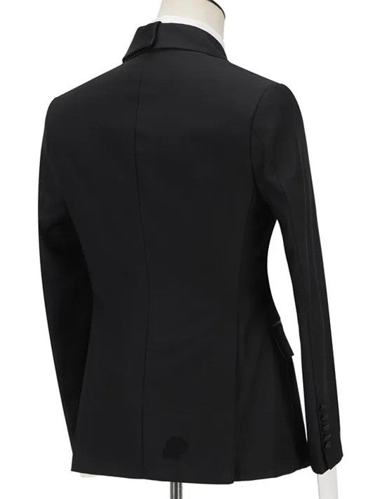 Men's 2 Piece Peak Lapel Tuxedo Suit Formal Wedding Suit