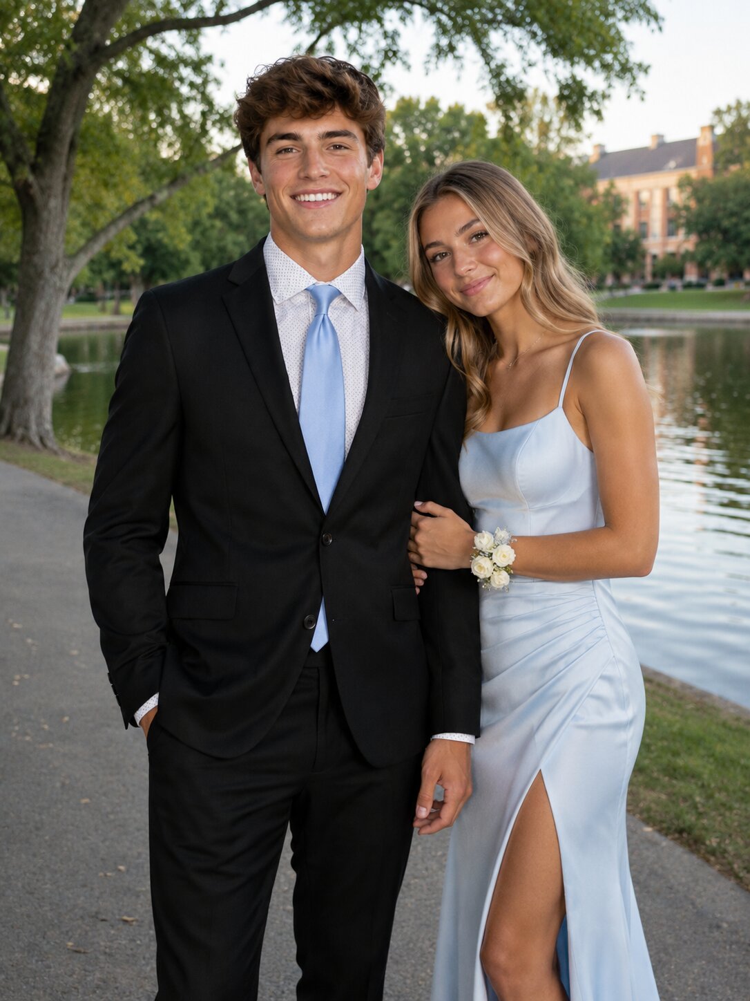 Men's Slim Fit Suit for Teens & Young Men