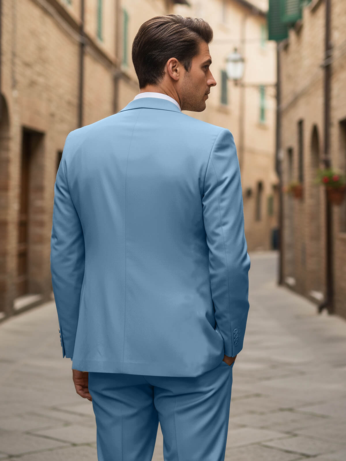 Men's Regular Fit 3 Piece Suit Casual Style