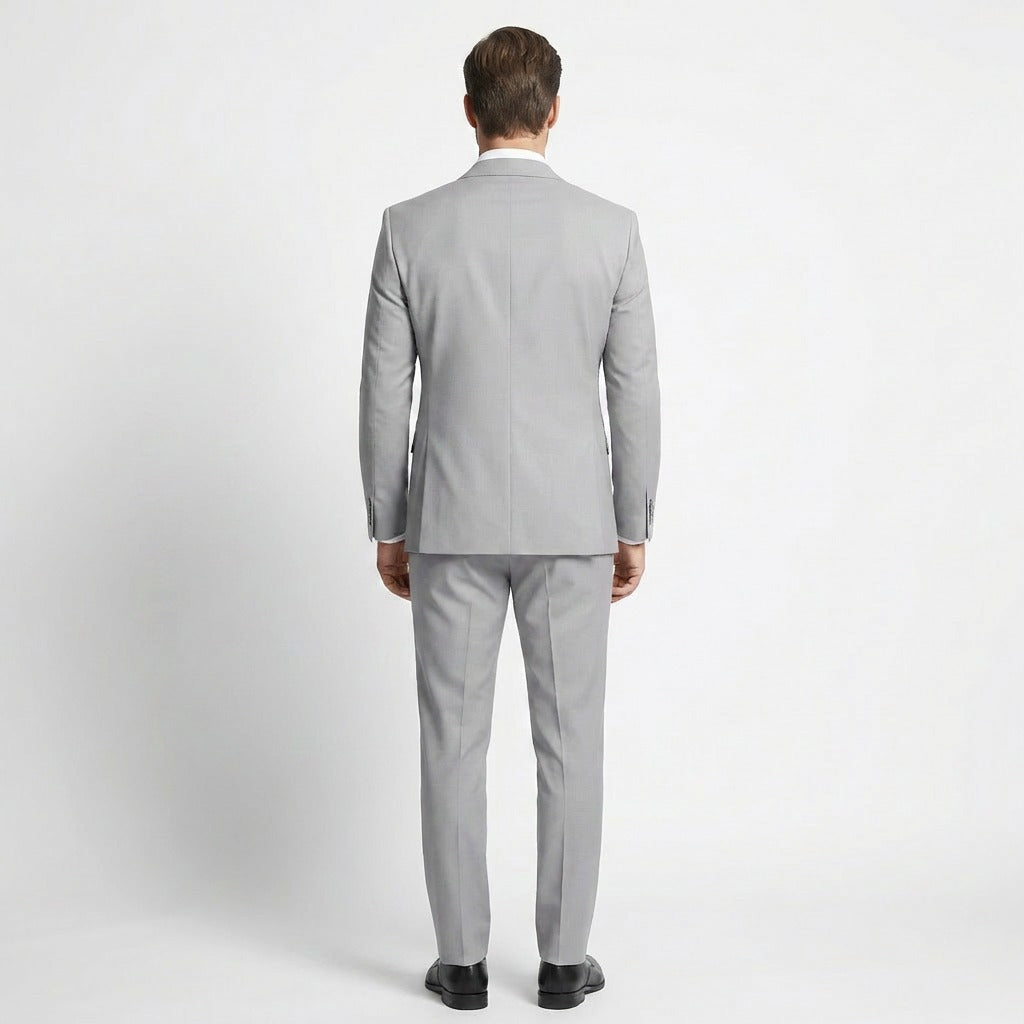 Men's Linen 2 Piece Suit - Summer Casual Wedding Suit