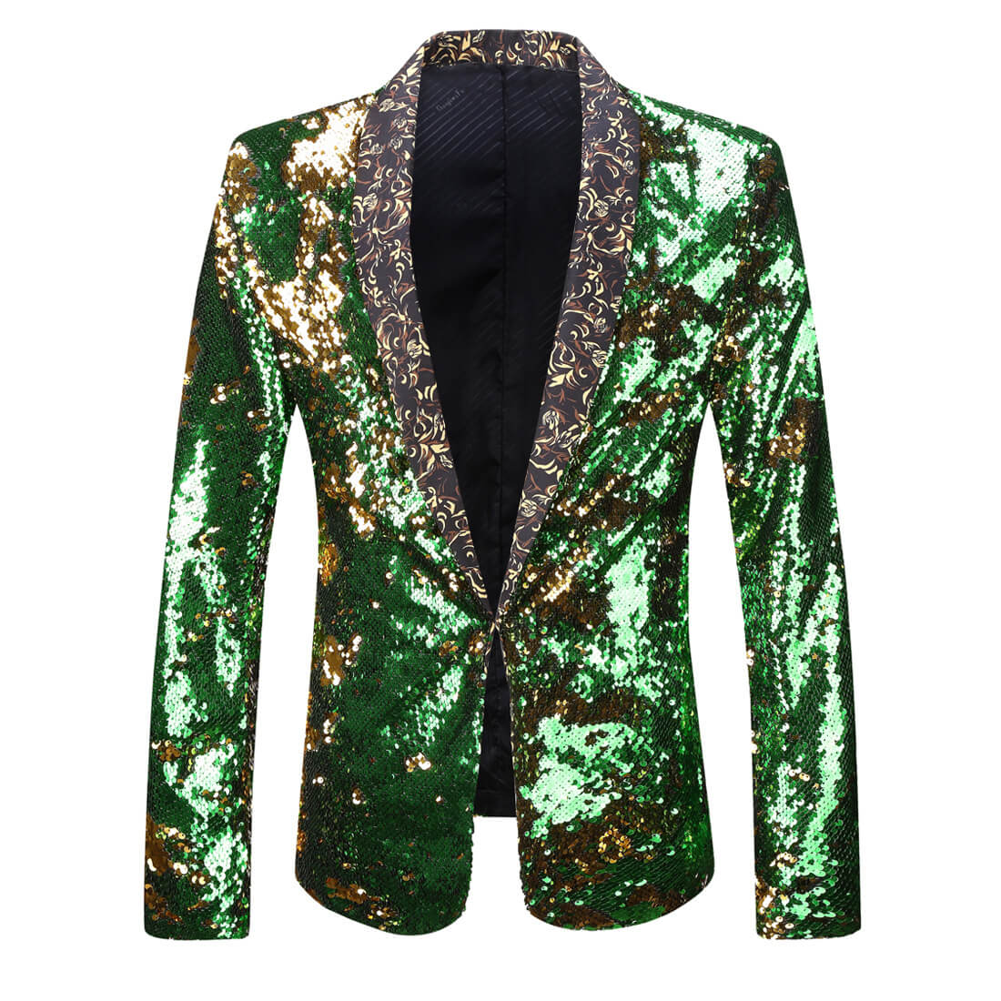 Men’s Multicolor Sequin Stage Blazer