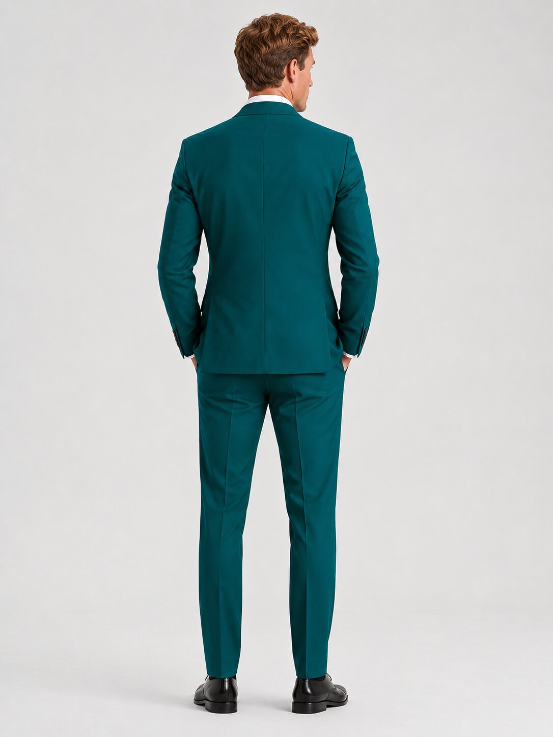 Men’s Teal 2 Piece Suit