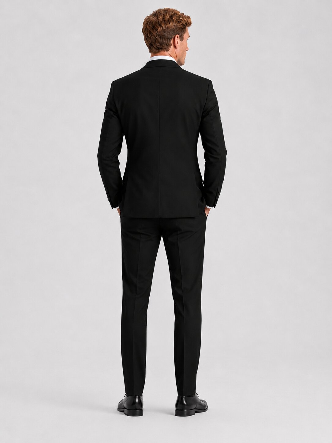Men’s Black 2 Piece Suit