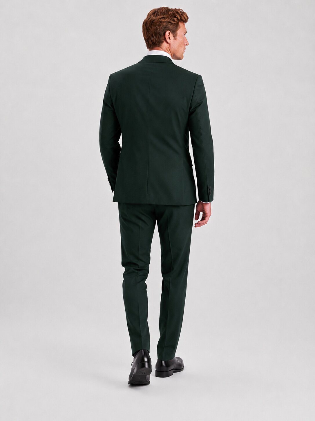 Men's Dark Green 2 Piece Suit