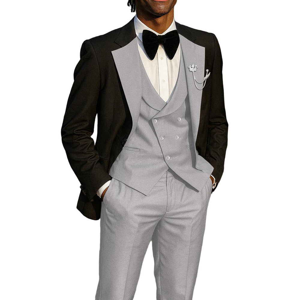 Men's Prom Tuxedo Suit 3 Piece Slim Fit