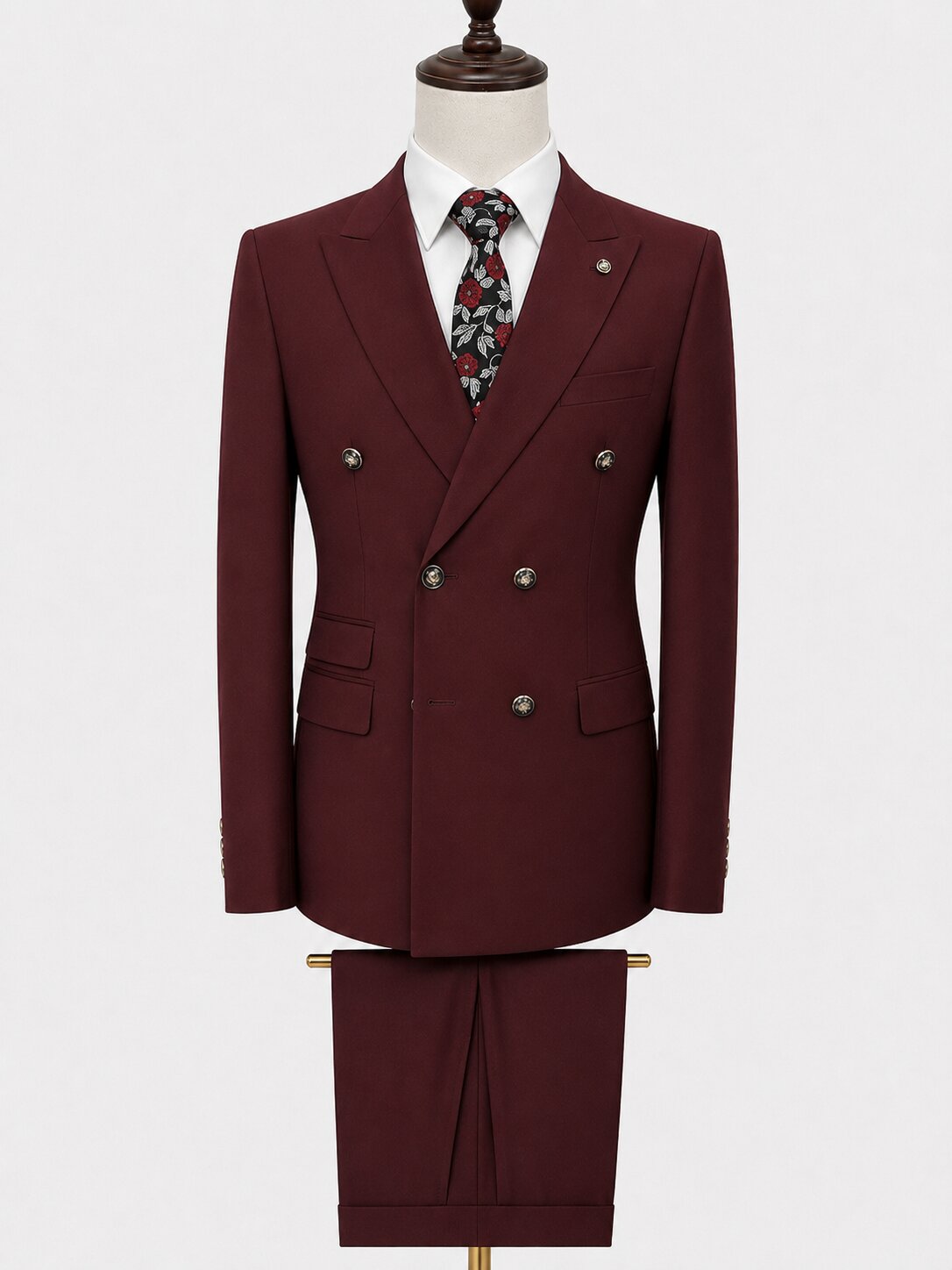 Men's Fashion Double Breasted Suit