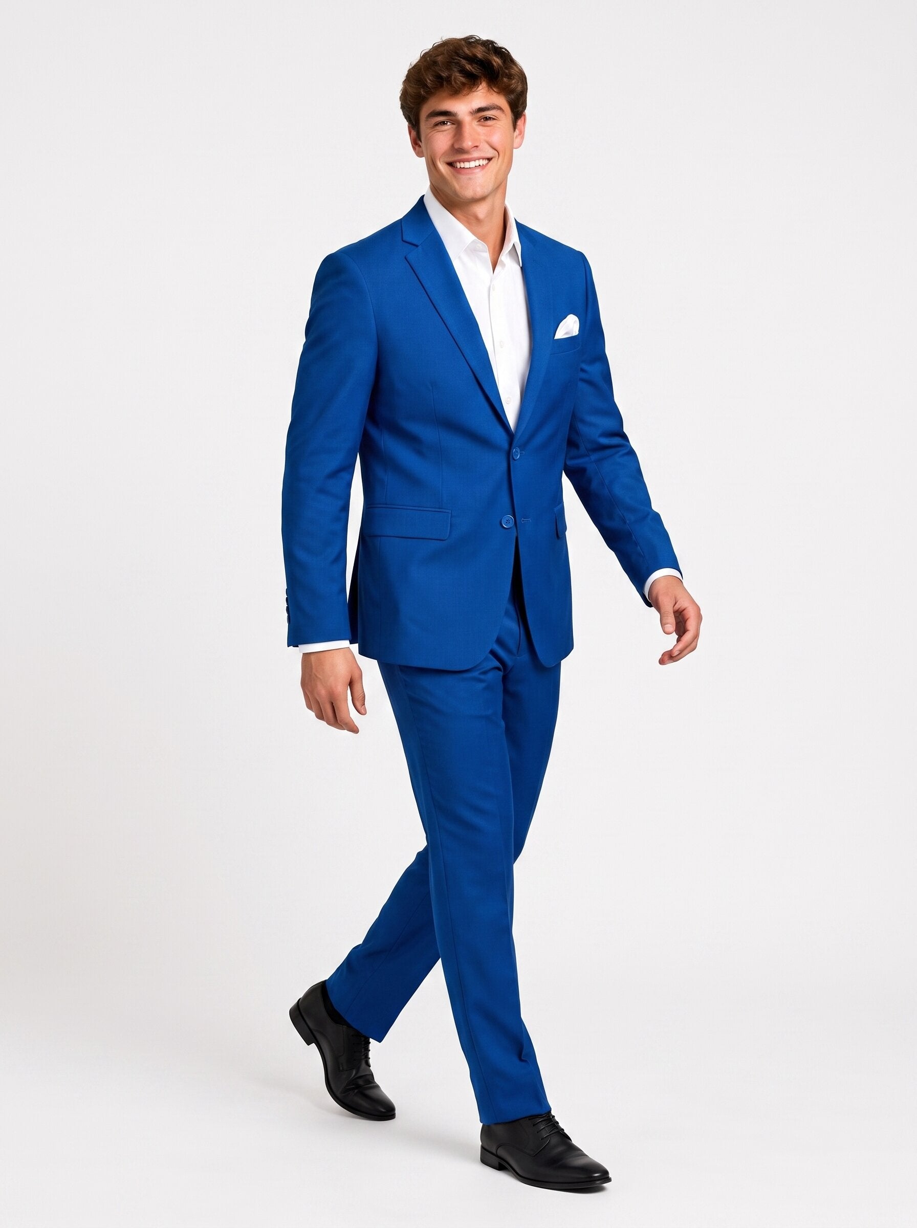 Slim Fit 2-Piece Prom Homecoming Suit