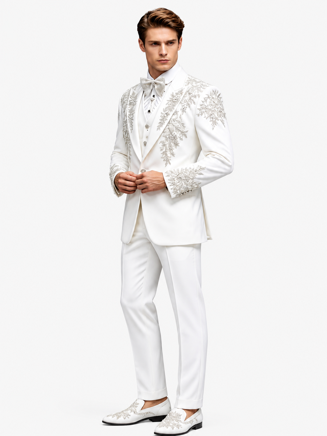 men's-3-piece-white-tuxedo-suit-with-silver-floral-embroidery