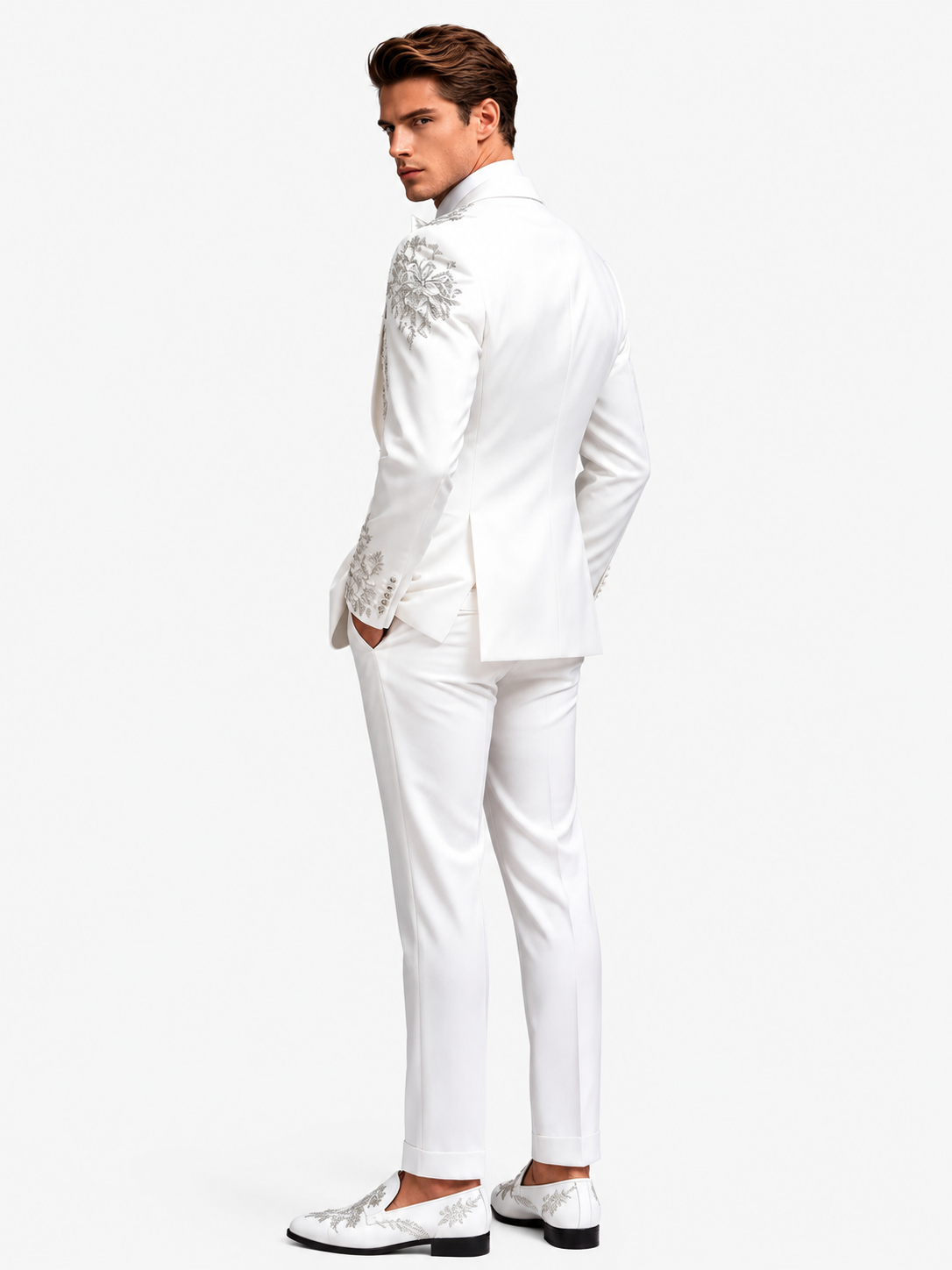 men's-3-piece-white-tuxedo-with-silver-floral-embroidery