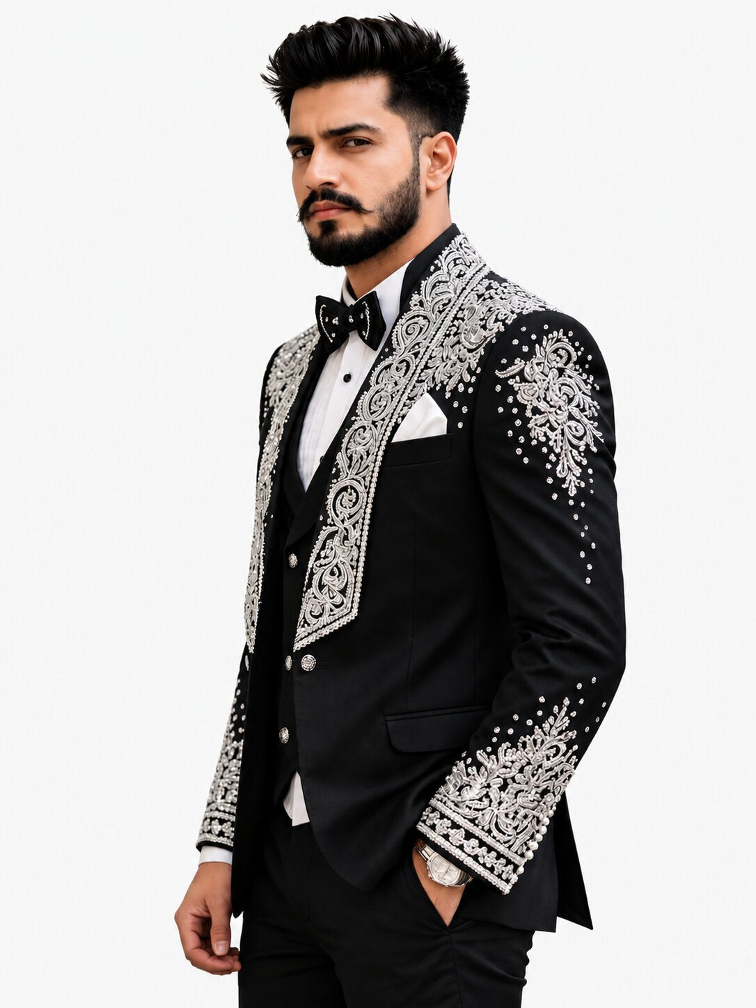men's-black-3-piece-rhinestone-suit