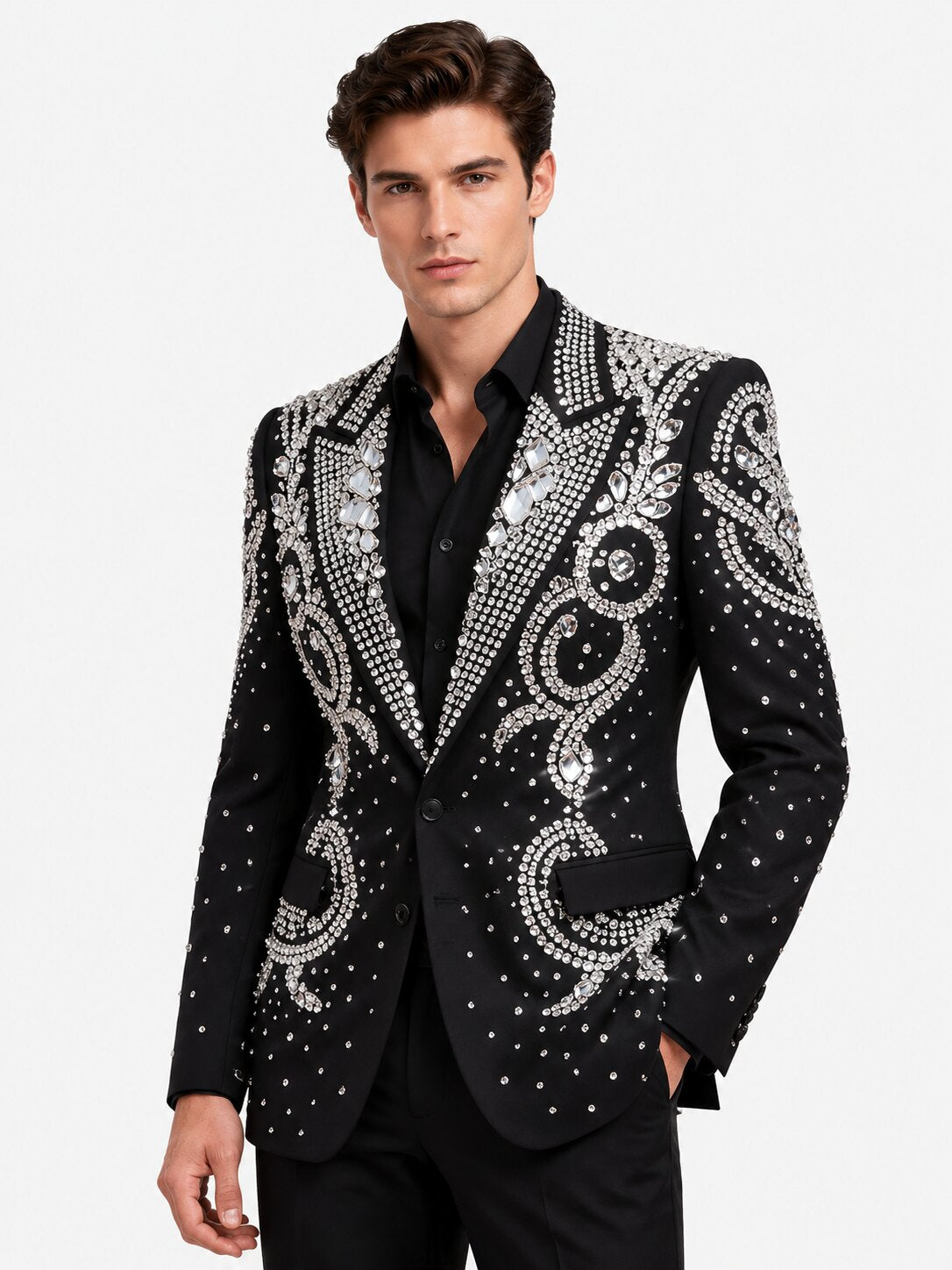 men's-luxury-black-3-piece-rhinestone-suit