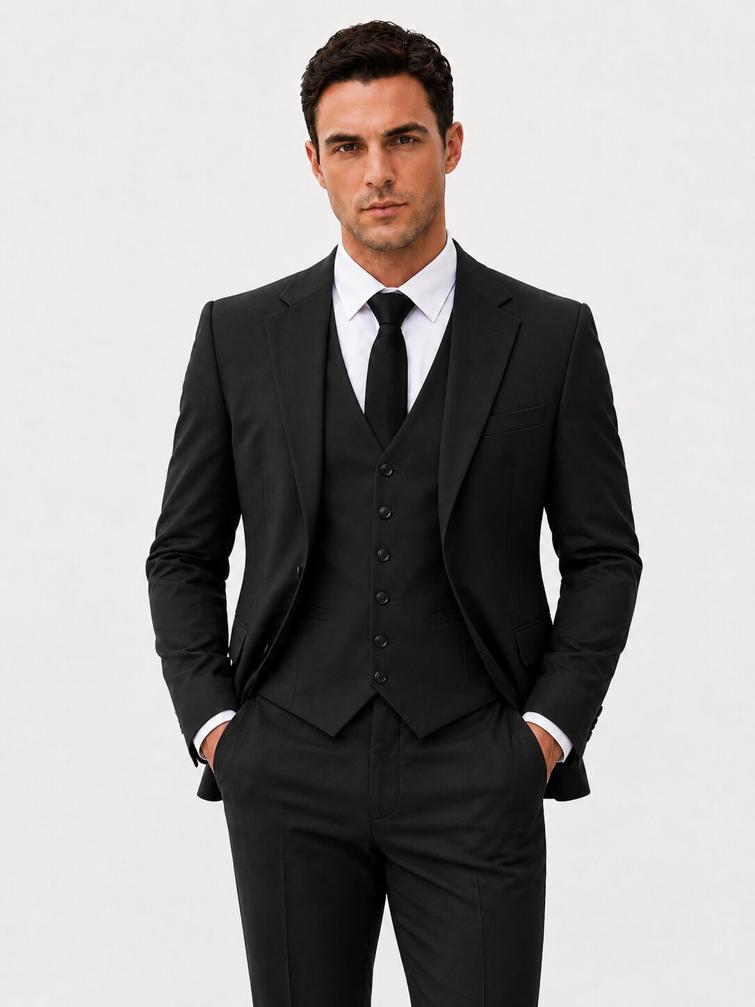 Men's Business 3-Piece Suit Slim Fit