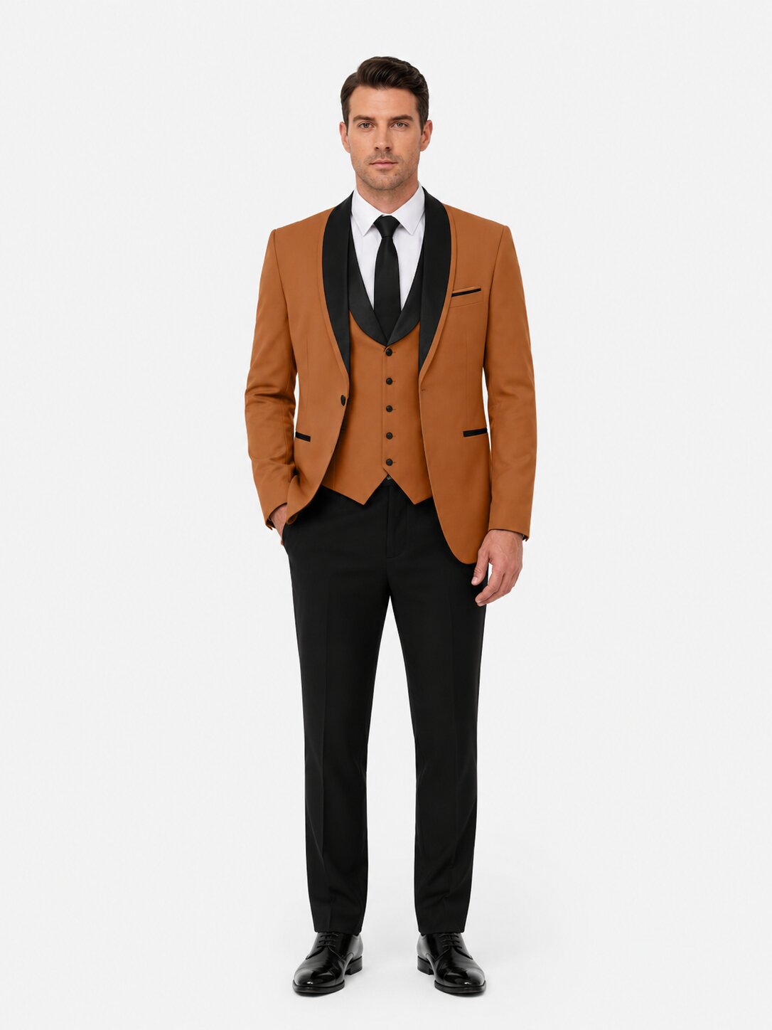 Men's 3-Piece Tuxedo Suit Slim Fit