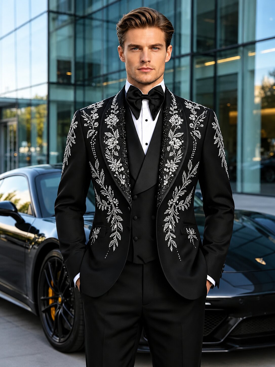 mens-black-silver-embroidered-3-piece-tuxedo-suit