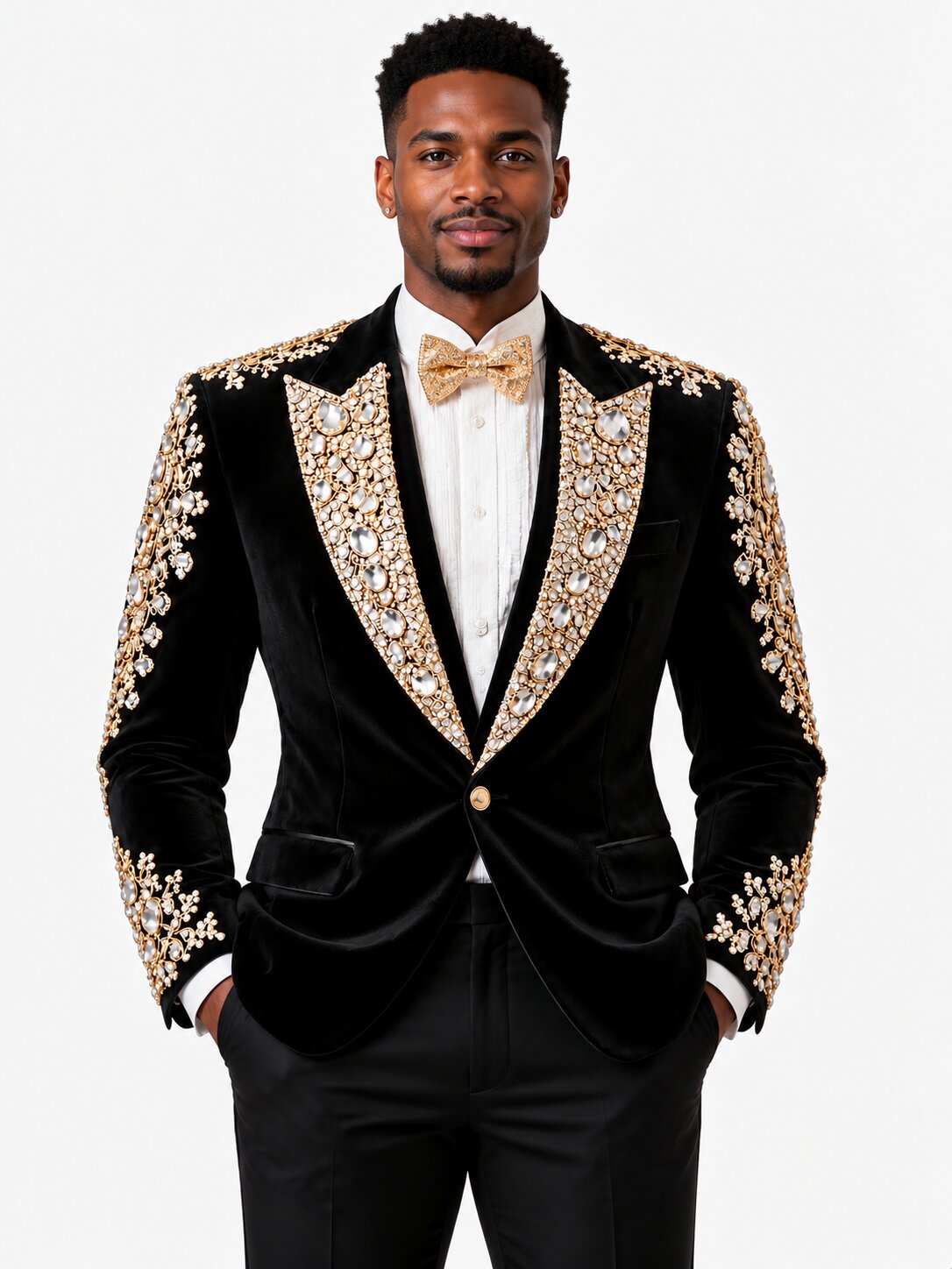 mens-regal-onyx-velvet-2-piece-suit-with-gold-embroidery