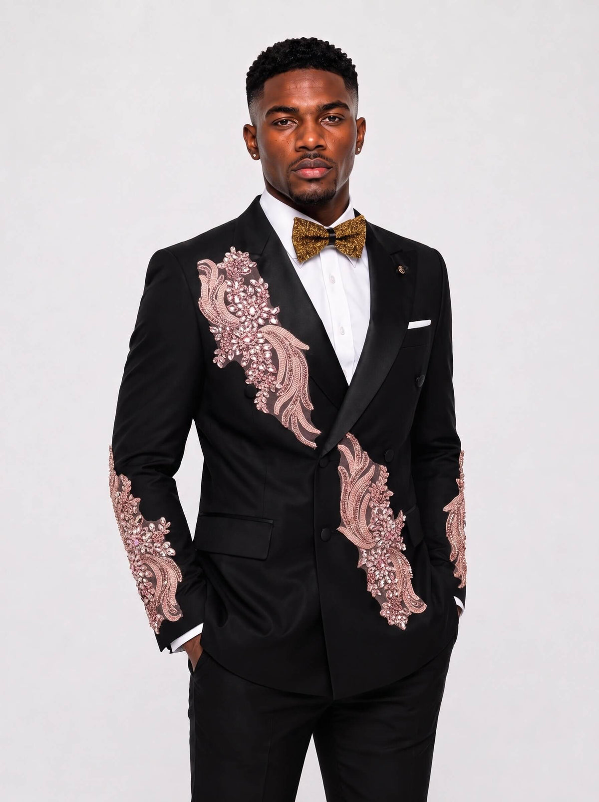 Gem Stone Prom Suit 2 Piece