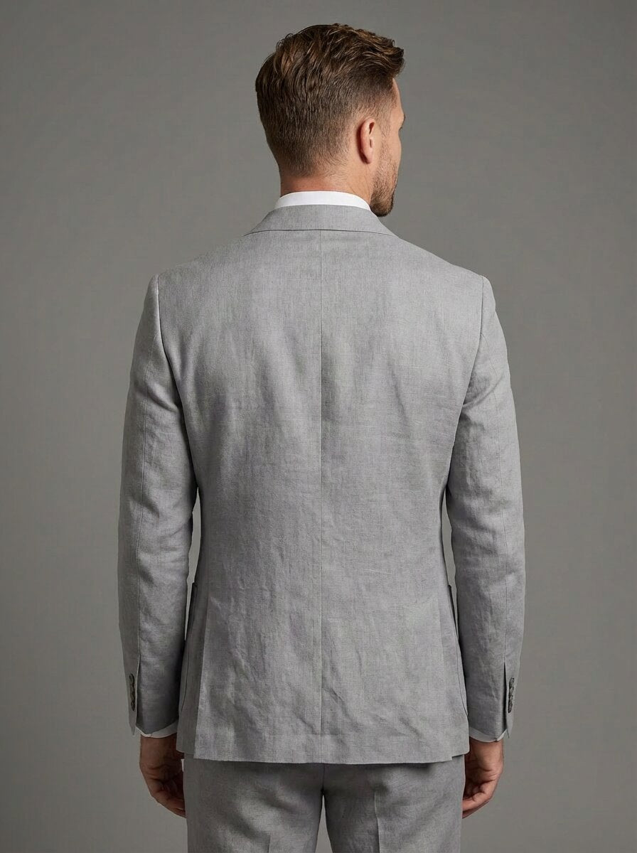 Men's Summer Wedding Linen Suits