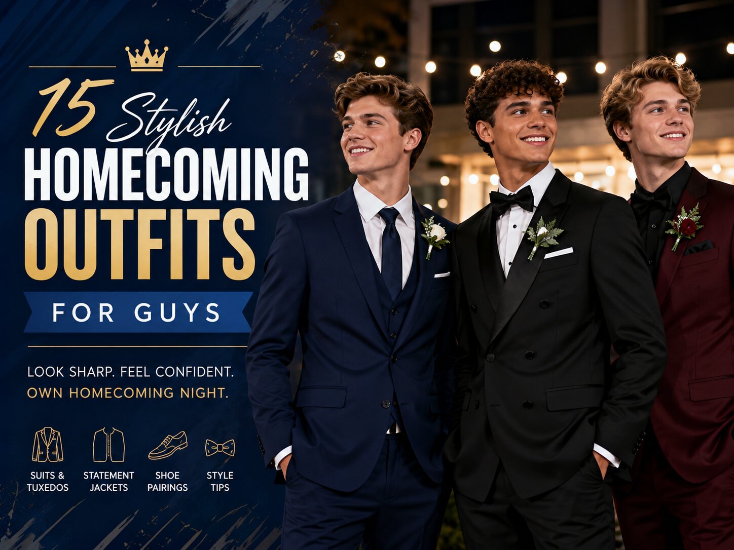 Best Homecoming Outfits for Guys in 2026: 15 Stylish Looks