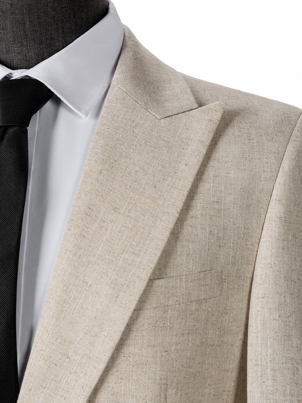 Men’s Linen Suit Lightweight Breathable Summer Wedding