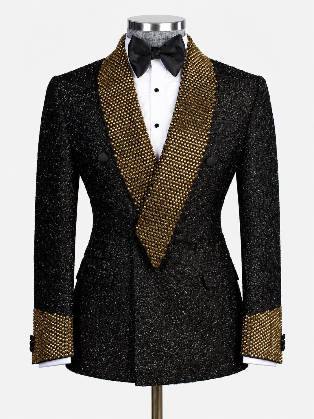 2-Piece Imperial Gold Royal Tuxedo Suit