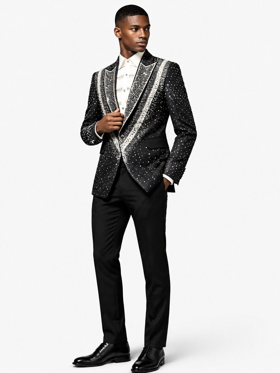 2-piece-luxury-black-crystal-embellished-mens-tuxedo