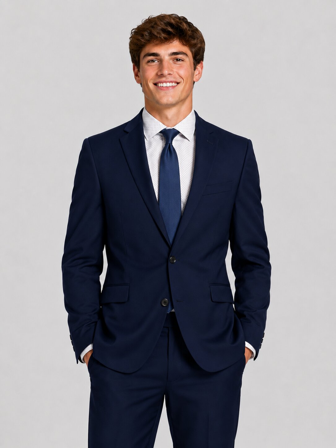 Men's Slim Fit Suit for Teens & Young Men