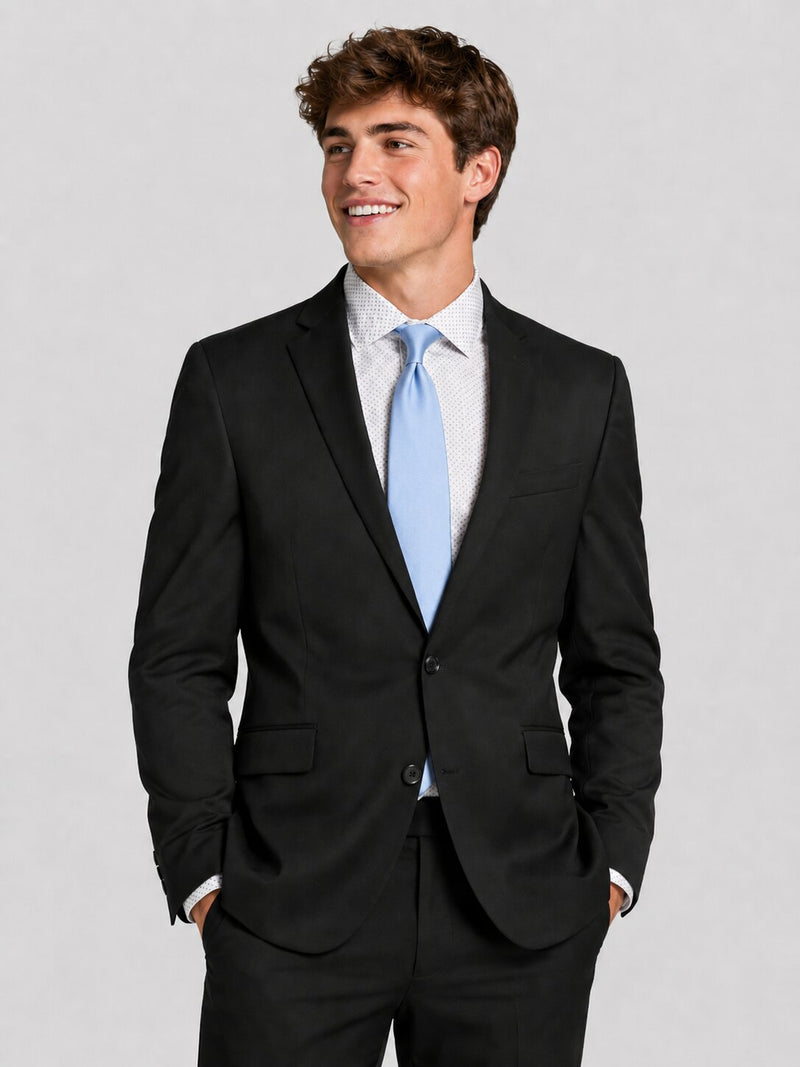 black homecoming suit