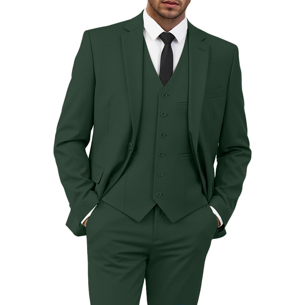 Men's Business Casual 3 Piece Suit