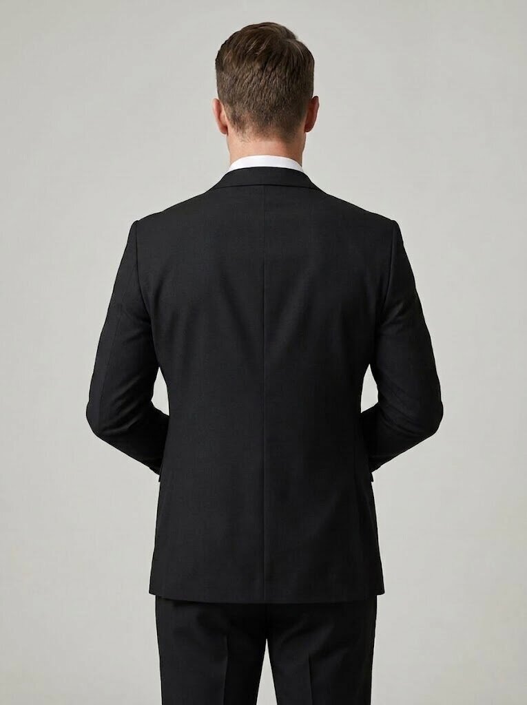 Men's 3 Piece Modern Formal Suit Classic Tuxedo