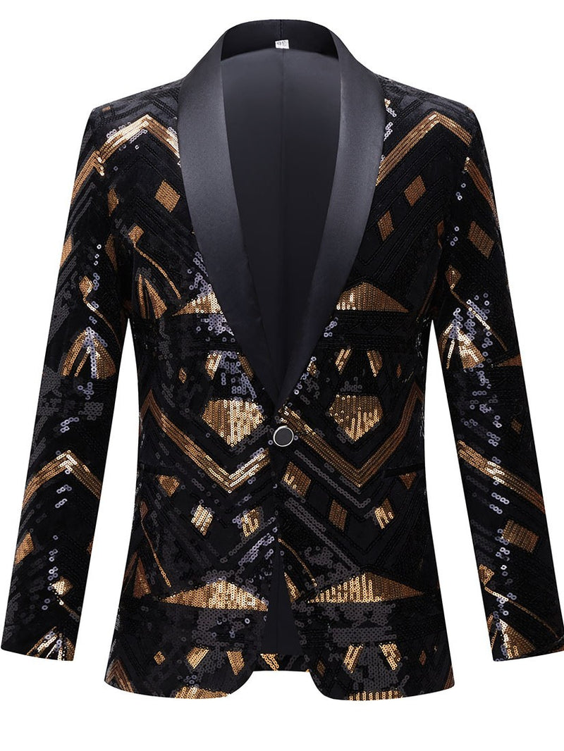 Sequin Blazer Homecoming Outfit