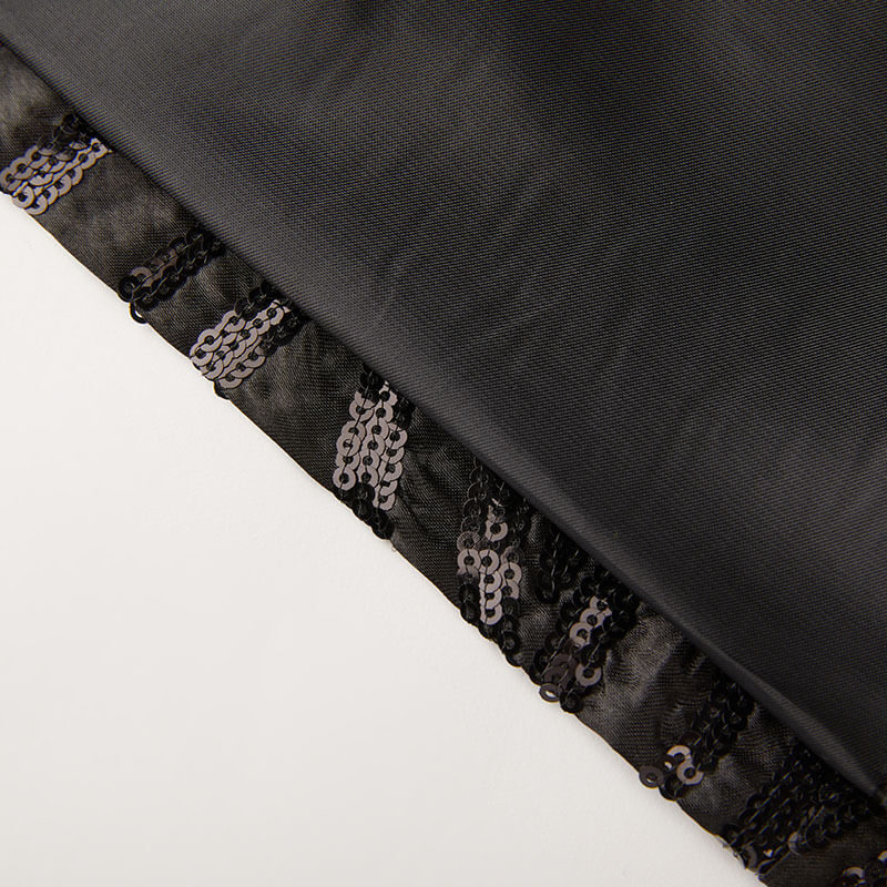 Men's Black Sequin Shawl Lapel Dinner Jacket