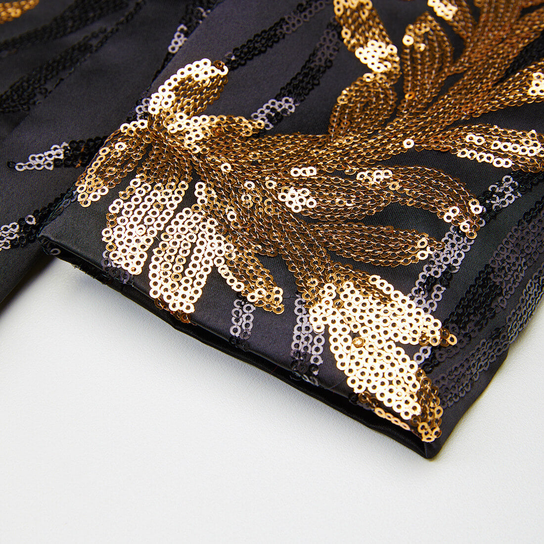 Men's Floral Sequin Shawl Lapel Prom Blazer
