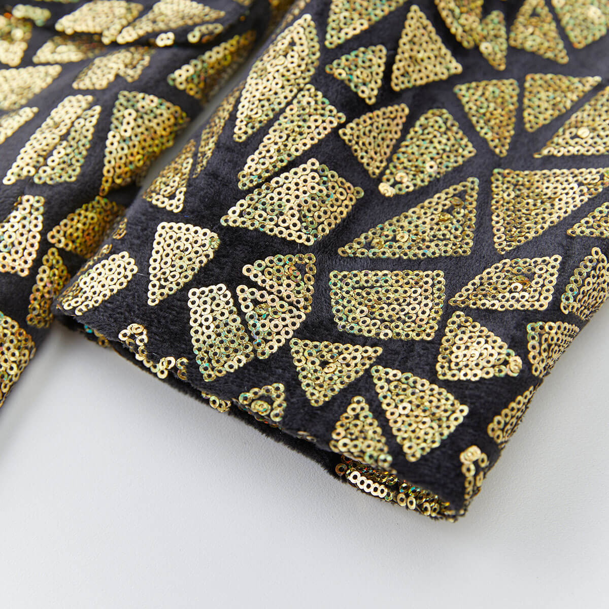 Men's Geometric Sequin Prom Jacket Blazer