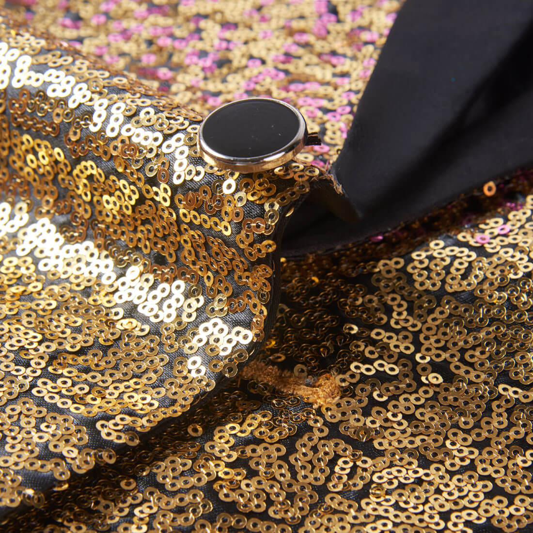 Men's Gradient Sequin Prom Blazer