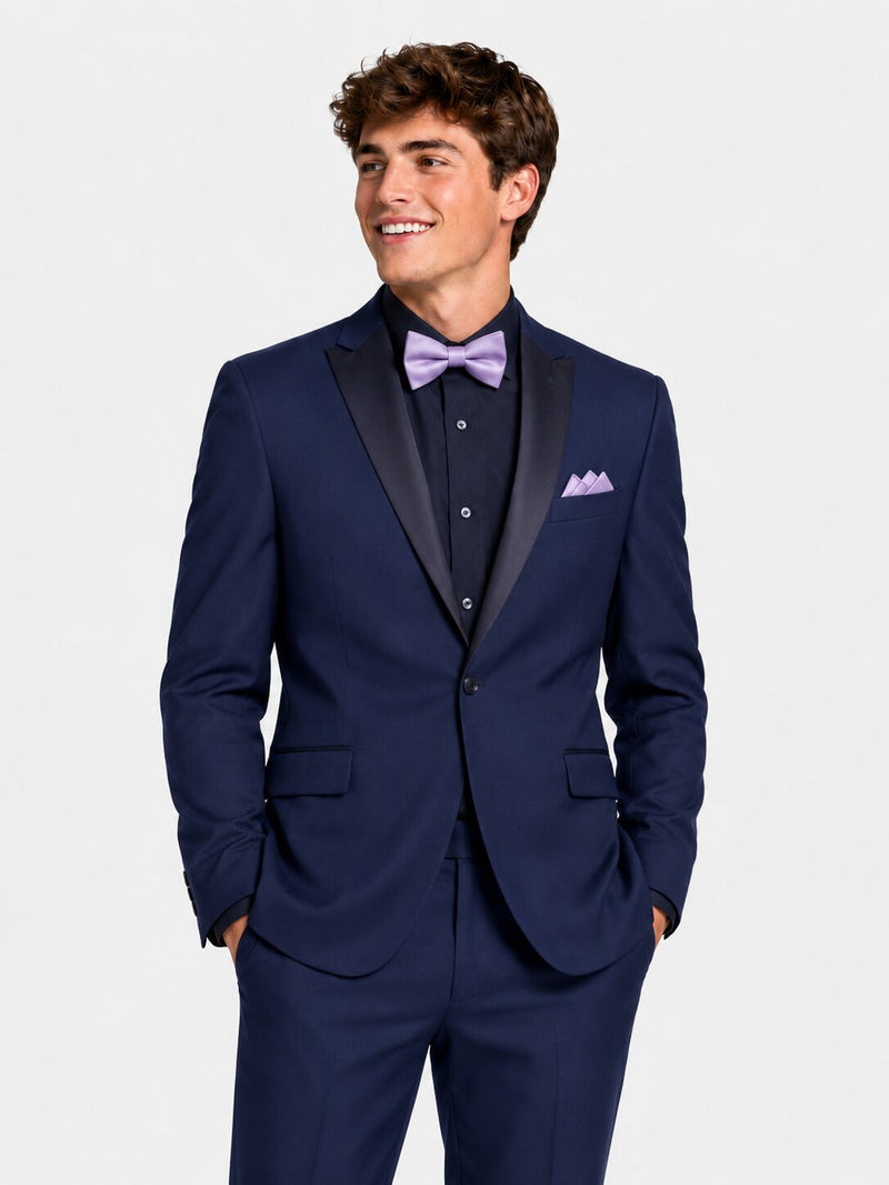 navy homecoming suit