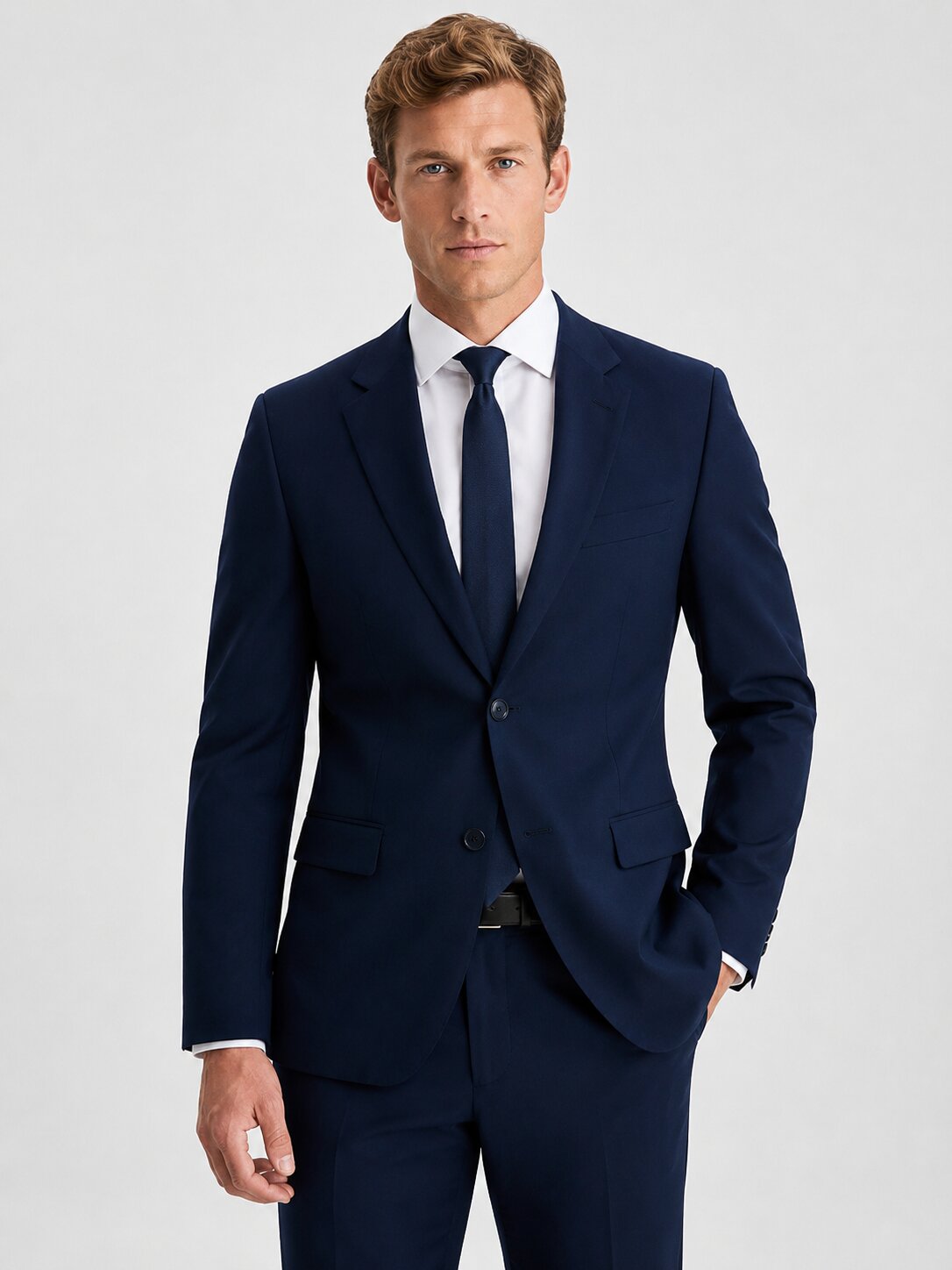 Men’s Navy Blue Suit