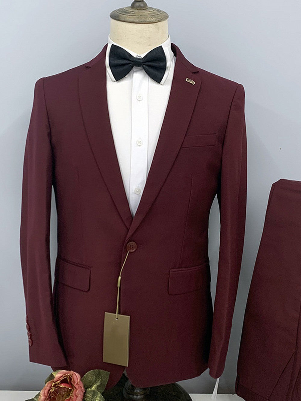 Men's One-Button 2-Piece Suit