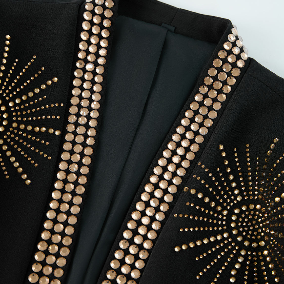 Men’s Sunburst Rhinestone Stage Jacket