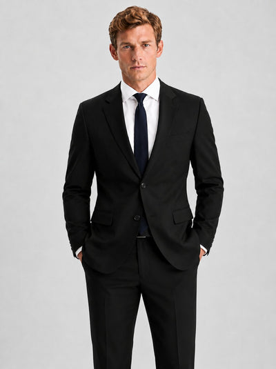 Classic Black Homecoming Suit