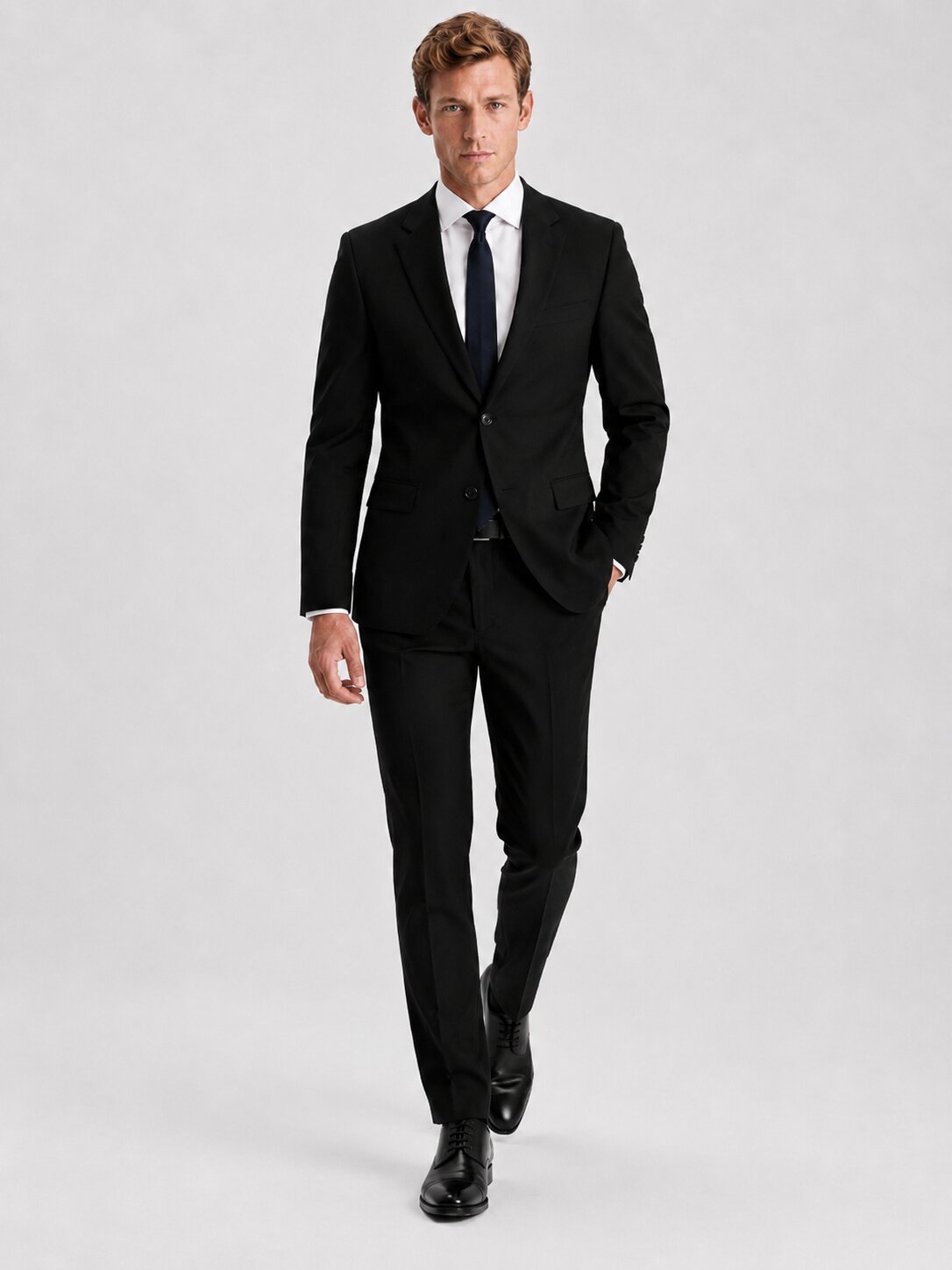Men’s Black 2 Piece Suit
