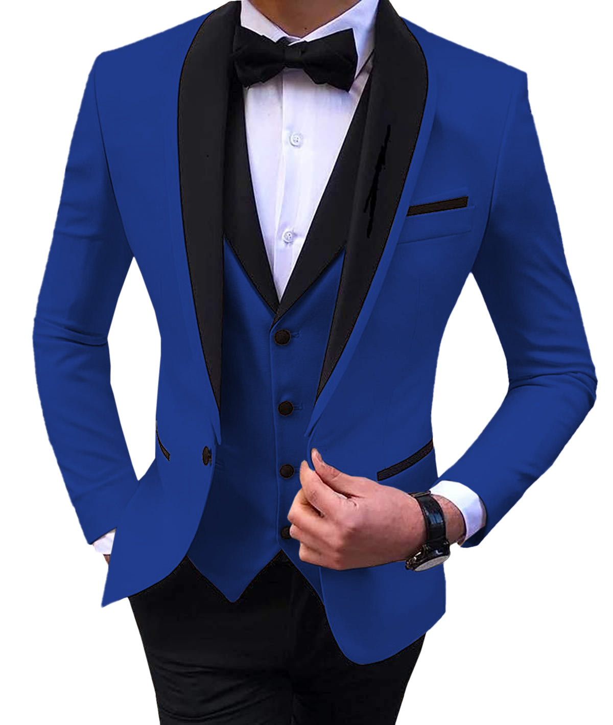 Men's 3-Piece Tuxedo Suit Slim Fit