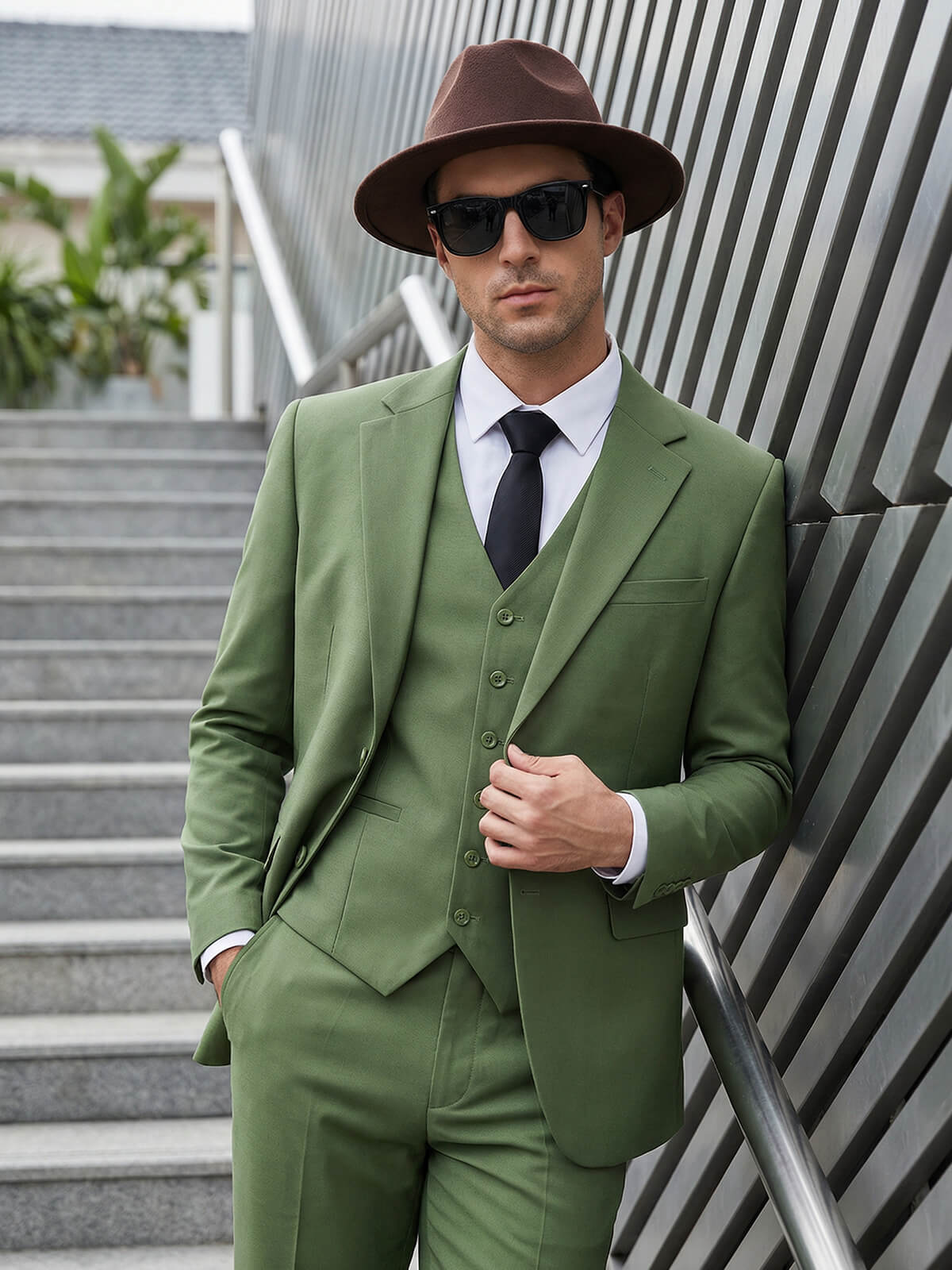 Men's Business 3-Piece Suit Slim Fit