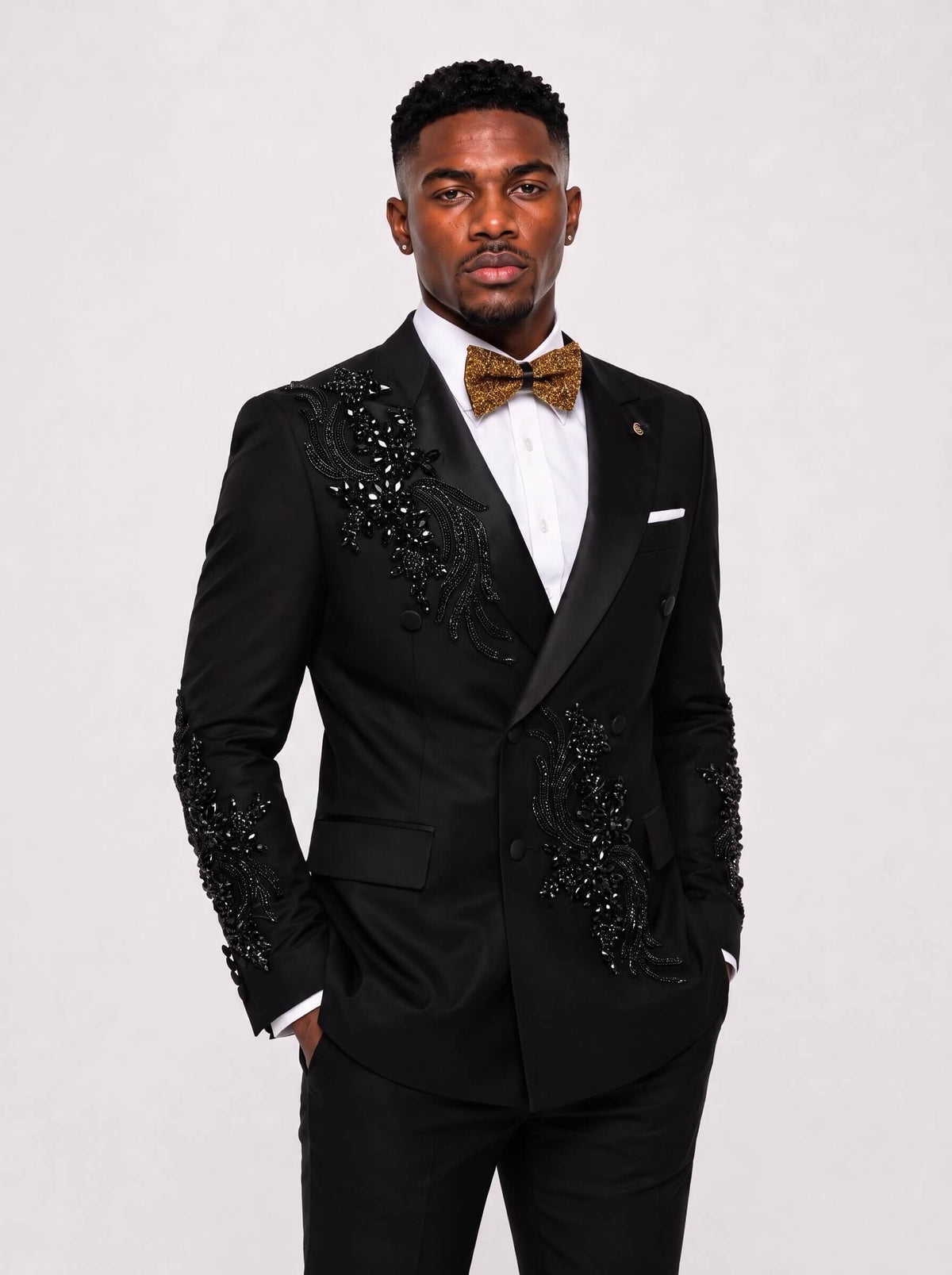 Gem Stone Prom Suit 2 Piece