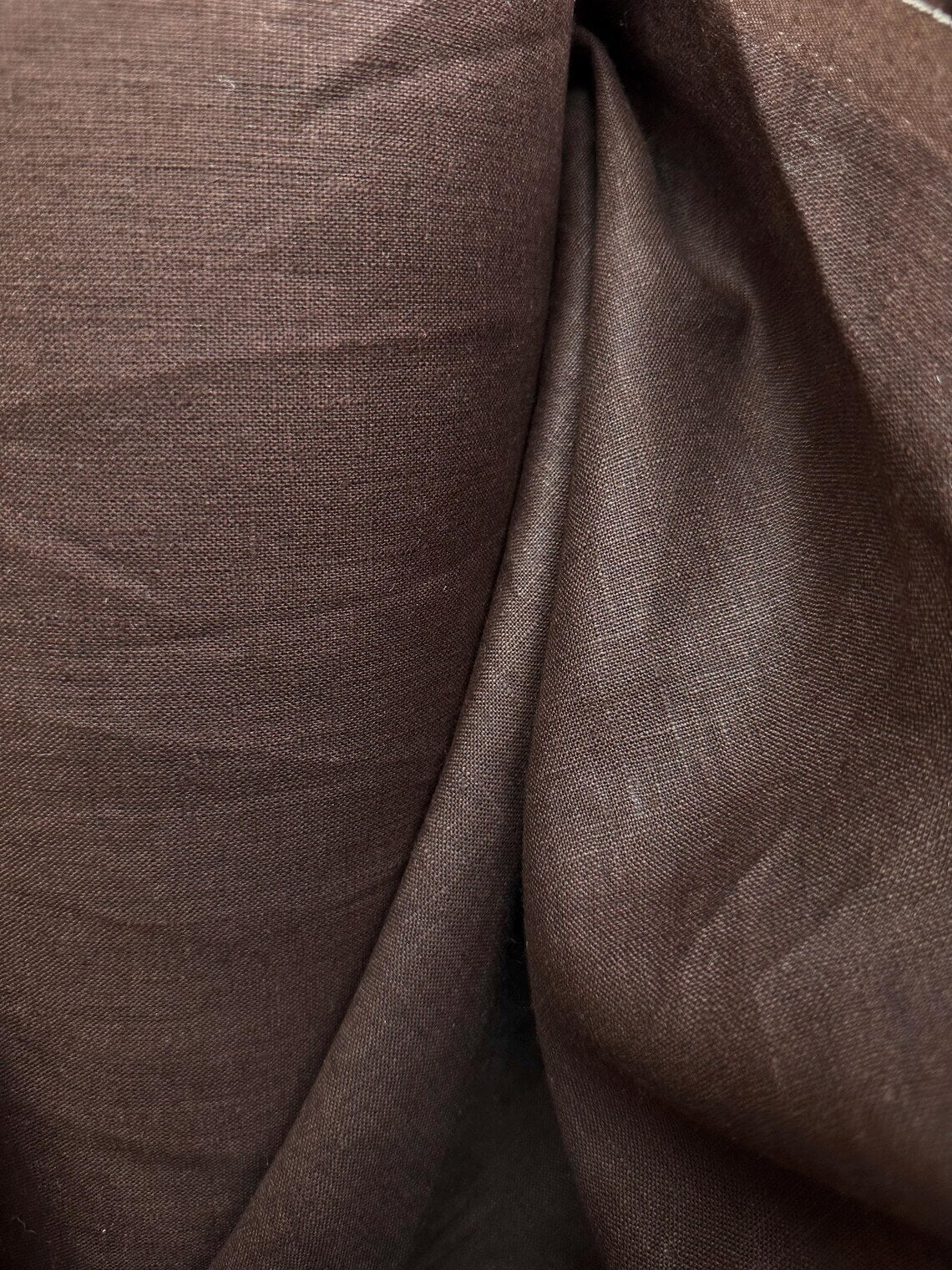 brown linen