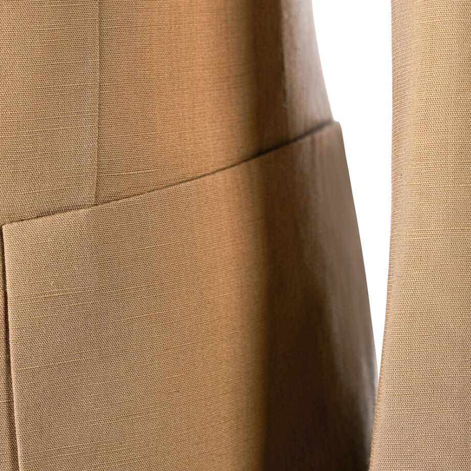 Men’s Linen Summer Wedding Suit One Button
