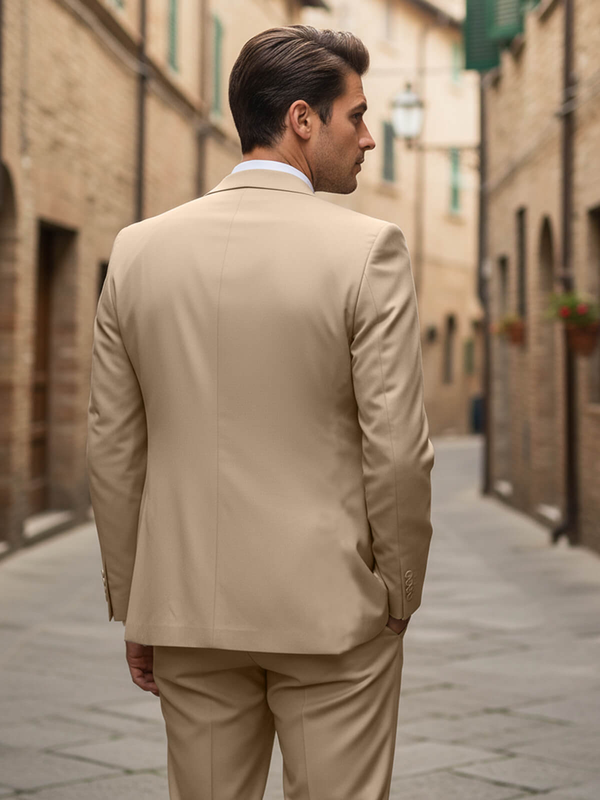 Men's Business Casual 3 Piece Suit