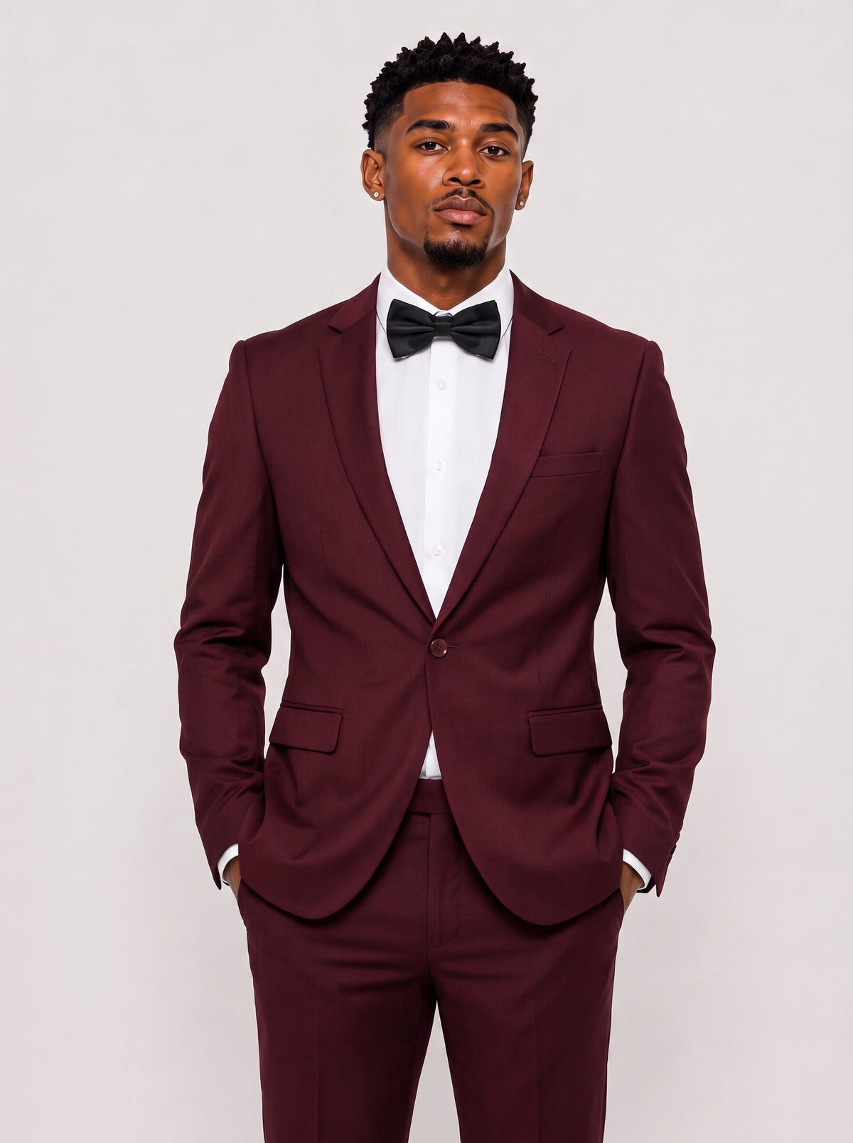 Men's One-Button 2-Piece Suit