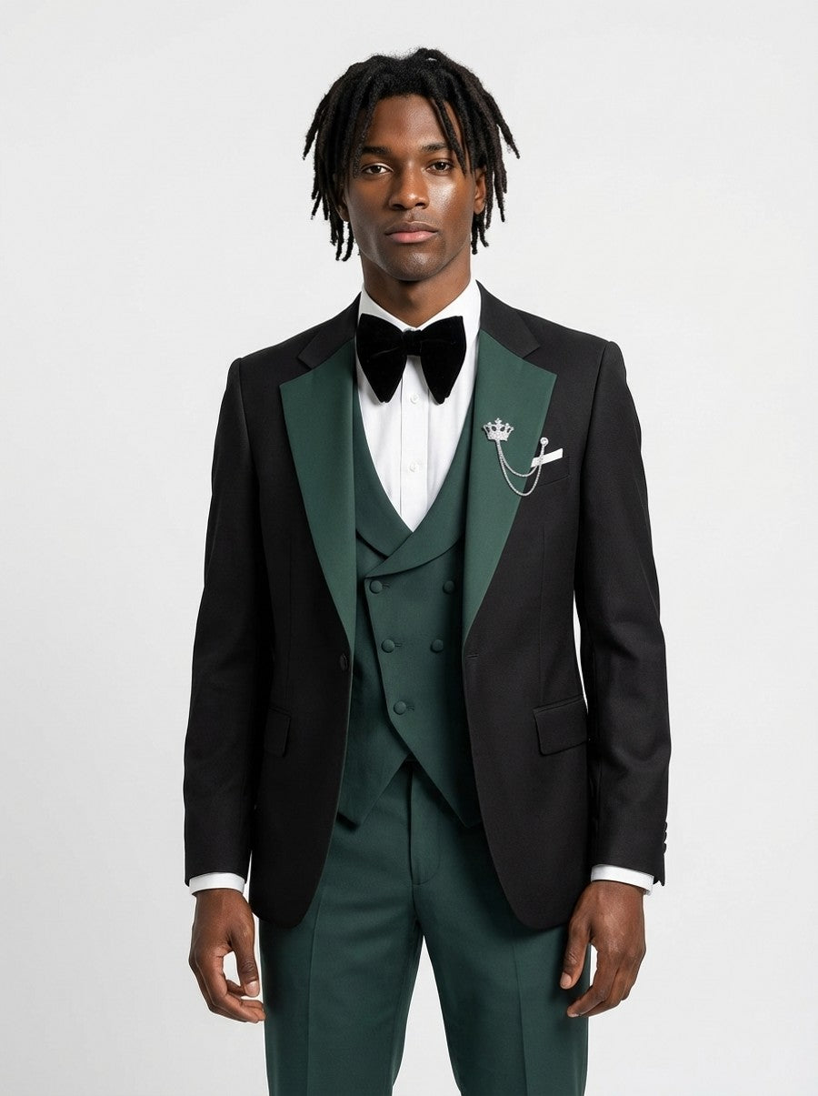 Men's Wedding Tuxedo Suit 3 Piece Slim Fit
