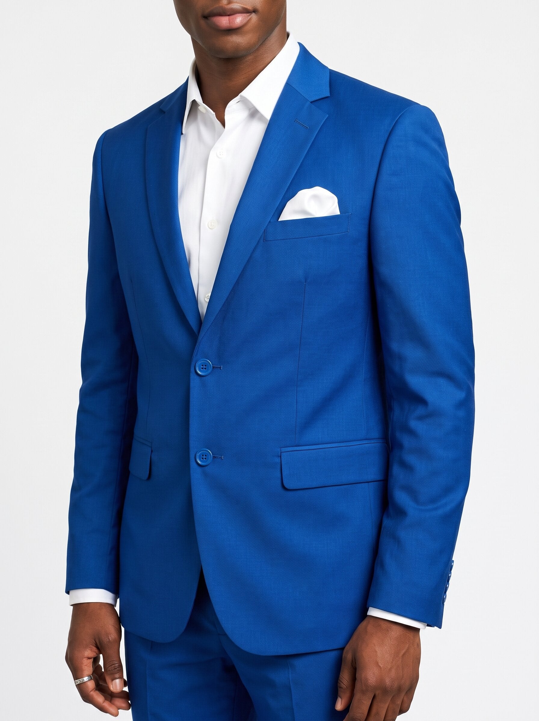 Slim Fit 2-Piece  Prom Homecoming Suit