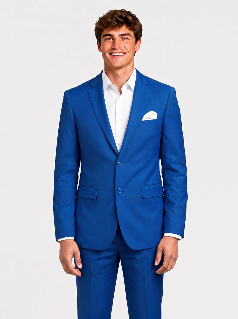 royal blue homecoming suit